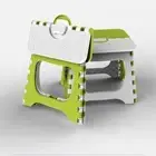 Space-saving Bathroom Chair Plastic Step Stool Folding Small Stool Household