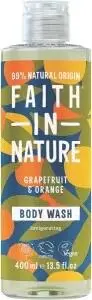Faith In Nature Body Wash Energising Grapefruit & Orange 400ml