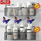 Self-Adhesive Shower Shelf Bathroom Caddy Kitchen Storage Rack Tidy Organizer BC