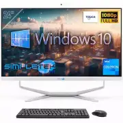 PC All IN One Aio 24 " Touchscreen Windows 10 16gb 960gb G530t Fixed Webcam 2k_