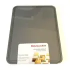KitchenAid 11X14-inch Nonslip Cutting Board Solid Gray Trench Dishwasher Safe