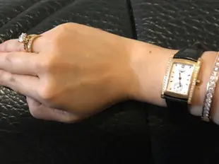 浪琴 Longines k金 女鑽錶 Dolce vita