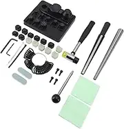 Ring Bender Tool and Sizer - Bending Machine With Nylon Dies, Multi-Functional Jewelry Making Tool for Home Handicrafts and DIY