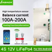 JBD 4S 12V 100A-200A LiFePO4 Smart BMS Protection Board Balance with Bluetooth