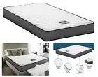 Bedding Single Size 16cm Thick Tight Top Foam Soft Mattress Spring Medium Firm