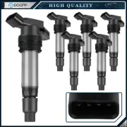ECCPP 6 Ignition Coils For 2007-2014 Volvo S80 3.2L L6 2008-2010 Volvo V70 (for: Volvo)