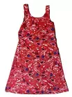 Magu Tank Dress Red White Blue Patriotic American Fish Print Women's Large New