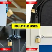 Padlock Keyed Alike Heavy Duty 4pk 25mm