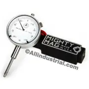 MIGHTY MAG + 0-1" DIAL INDICATOR COMBO SET INSPECTION HOLDER MAGNETIC BASE KIT