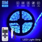 5M Bright Ice Blue 5m 300Leds Flexible SMD 2835 Led Strip Light Lamp 12V