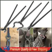 Knife Making Tongs Set Tools Blacksmith Bladesmith Tong Vise Anvil Forge 3PCS