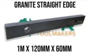 Straight Edge Granite 1mt lapped to 4 Microns in flatness over 1000mm 00 grade