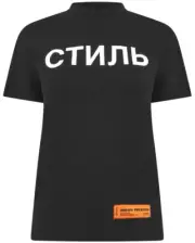 HERON PRESTON CTNMB LOGO T-SHIRT WOMEN TOP HWAA024C99JER0021001