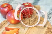 Apple Slicer and Corer |XL Matte Rose Gold Apple Cutter Slicer|Apple Slices 1...