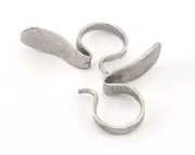 Adjustable Ring Antique Silver Plated brass 18mm 8US inner size 3691
