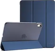 ProCase for iPad (A16) 11th Generation 11 Inch 2025/ iPad 10th Generation 10.9 Inch 2022 Case, Slim Smart Cover with Translucent Hard Shell Back, Supports Touch ID, Auto Wake/Sleep -Darkblue