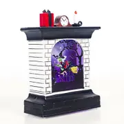 2Pcs Halloween Lamp Decoration Creative Fireplace LED Halloween Night Light Atmospheric Layout Props