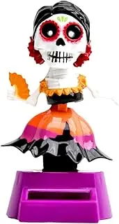 Dash Skull | Car Decoration Skull Dashboard Crafts - Automatic Desktop Fun Figurines Auto Dash Doll for Family Friends Adults Coworkers