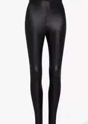 NEW With Tags COMMANDO MATTE METALLIC Leggings, LARGE, OXIDE BLACK