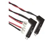 Megger 242011-7 - Duplex Test Lead, Helical Spring Point, 7 ft. (2 m), 10 A