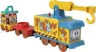 Motorized Toy Set Muddy Fix 'em Up Friends Carly the Crane & Sandy the Rail S...