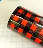 12" x 15" Buffalo Plaid/Lumberjack HTV (Heat Transfer Vinyl) for T Shirt Crafts