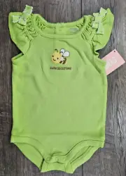 Baby Girl Clothes New Gymboree 0-3 Month Lemon BumbleBee Bodysuit