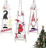 Keepsake Christmas Tree Ornaments, Christmas Tree Keepsakes, 3X Staircase Pendant Ornaments for Wedding, Craft, for Christmas Tree Decorations