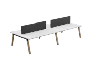 Radius18 Screens for Double Sided Desk