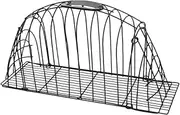 HAPINARY Multi-Purpose Cat Bathing Cage Pet Washing Cage Breathable Metal Mesh Scratch-Resistant Sturdy Easy to Black Medium