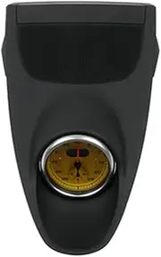 Car Stopwatch Chrono Set Interior Dashboard Center Clock Compass Time Electric Meter Compatible with Porsche Compatible with Boxster 718 2016-2020 Car Instrument Cluster(Yellow Set)