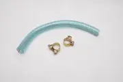 Log Splitter Suction Hose, 36" Length, 1" ID, w/Worm Gear Hose Clamps
