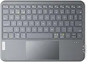 Inateck Bluetooth Keyboard with Touchpad, Ultra Slim and Portable Wireless QWERTY Keyboard, Compatible with Windows and iPad OS, KB01105