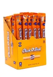 Chick O Stick Vegan Gluten Free Candy Crunchy Peanut Butter - 36 Rolls