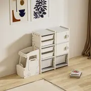 Kids Toy Organizer/Baby Room Storage Multi Layer Bins