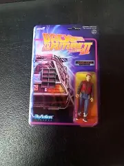ReAction Figures Back to the Future 2 Future Marty McFly Hoverboard Figure BTTF