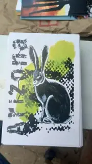 Rabbit Post Card By Brandy Devoid