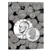 Eisenhower-Anthony (Ike-SBA) Dollars: 1971-1999 - Official Whitman Coin Folder