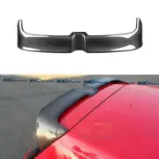 Real Carbon Fiber Rear Spoiler Wing Lip For VW Golf7 MK7 MK7.5 GTI R 14-19 18 17