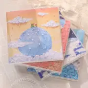 Notebook Journal Book Note Pad Stationery Dairy School Scrapbooking 128 Pages