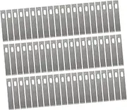 SHINEOFI Steel Craft Knife Blades 50 Pack Square Replacement Cutting Tools for Home School Craft Lovers
