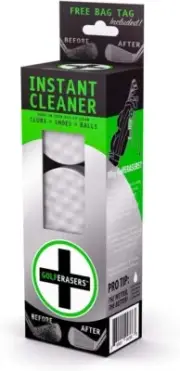 GolfERASERS Instant Golf Eraser Premium Dual-Sided Sponge for Cleaning Golf
