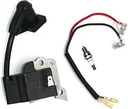 Coil Assy Ignition With Spark Plug CMR6H For Honda GX25 GX25N GX25NT GX25T HHT25S Trimmer/Brushcutter FG110 FG110K1 RotoTiller Parts# 30500-Z3E-004 30500-Z0H-003 30500-Z0H-023 30500-Z0H-013