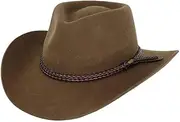 [Outback Trading] Hat Mens Forbes Australian Wool Water-Repellent 1153