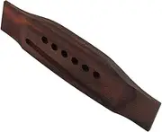 Kisangel String Acoustic Guitar Bridge Replacement Saddle Slotted Design for Folk Classical Guitars Easy Installation Vintage Look Fit
