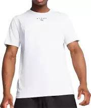Puma X HYROX Cloudspun Mens Training Top White Short Sleeve Gym Excerise T-Shirt
