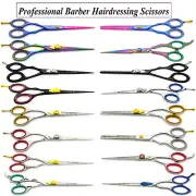 Premium Barber Hairdressing Salon Hair Cutting Beard Mustache Scissors Shears