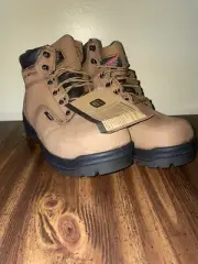 Mens Red Wing 435 6 inch king toe hazlenut Size 7.5 NWB