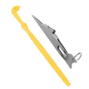Fishing Knot Tying Tool High Carbon Steel And Plastic Fishing Line Knot Tye DS