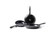 3pc GreenPan Memphis Series Non Stick Coated Frypan Set Home Kitchen Cookware